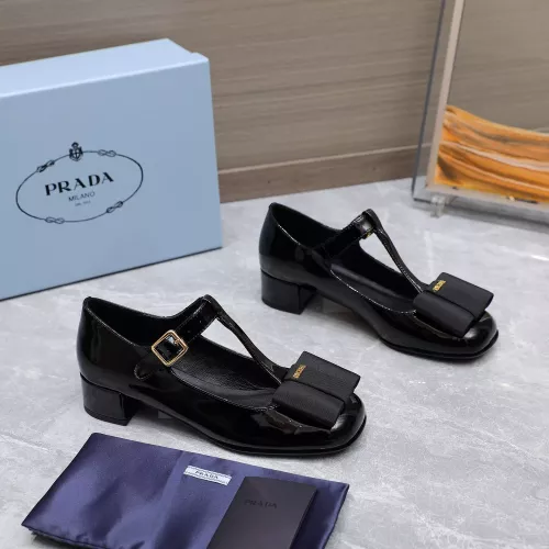 Cheap Prada High-heeled Shoes For Women #1286257 Replica Wholesale [$115.00 USD] [ITEM#1286257] on Replica Prada High-heeled Shoes