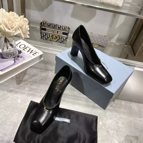 Cheap Prada High-heeled Shoes For Women #1286261 Replica Wholesale [$100.00 USD] [ITEM#1286261] on Replica Prada High-heeled Shoes