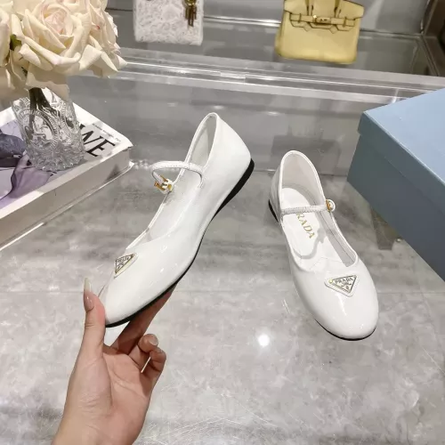 Cheap Prada Flat Shoes For Women #1286266 Replica Wholesale [$88.00 USD] [ITEM#1286266] on Replica Prada Flat Shoes