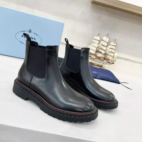 Cheap Prada Boots For Men #1286278 Replica Wholesale [$125.00 USD] [ITEM#1286278] on Replica Prada Boots