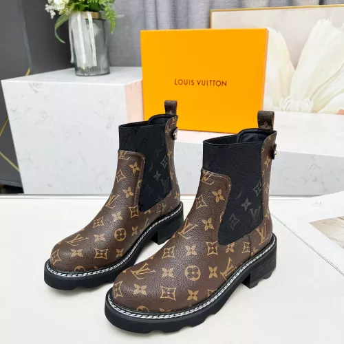 Cheap Louis Vuitton Boots For Women #1286281 Replica Wholesale [$102.00 USD] [ITEM#1286281] on Replica Louis Vuitton Boots