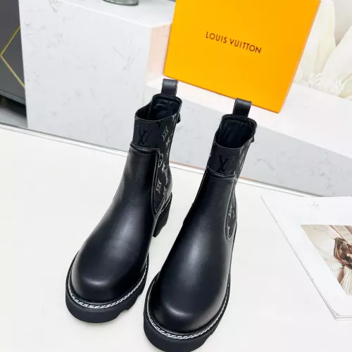 Cheap Louis Vuitton Boots For Women #1286282 Replica Wholesale [$102.00 USD] [ITEM#1286282] on Replica Louis Vuitton Boots