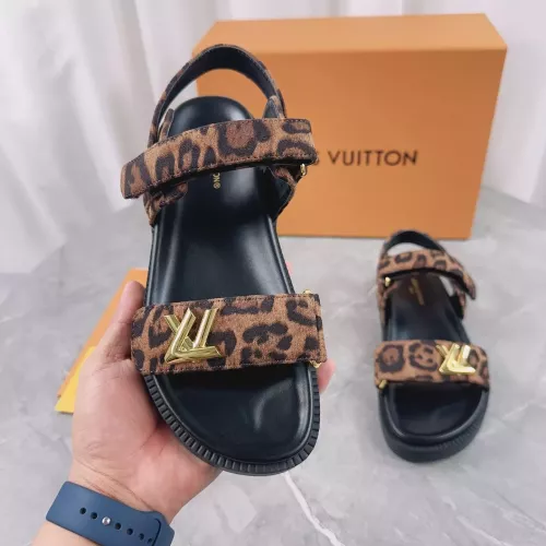 Cheap Louis Vuitton Sandal For Women #1286283 Replica Wholesale [$88.00 USD] [ITEM#1286283] on Replica Louis Vuitton Sandal