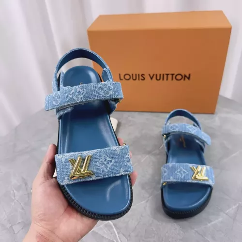 Cheap Louis Vuitton Sandal For Women #1286284 Replica Wholesale [$88.00 USD] [ITEM#1286284] on Replica Louis Vuitton Sandal