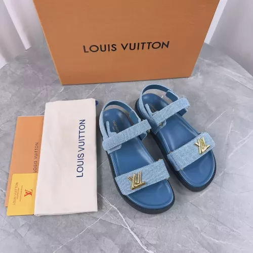 Cheap Louis Vuitton Sandal For Women #1286285 Replica Wholesale [$88.00 USD] [ITEM#1286285] on Replica Louis Vuitton Sandal