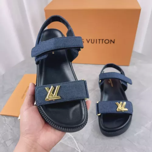 Cheap Louis Vuitton Sandal For Women #1286286 Replica Wholesale [$88.00 USD] [ITEM#1286286] on Replica Louis Vuitton Sandal