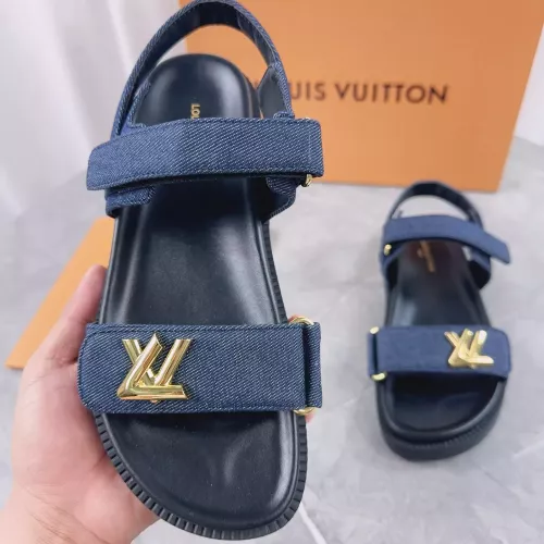 Cheap Louis Vuitton Sandal For Women #1286286 Replica Wholesale [$88.00 USD] [ITEM#1286286] on Replica Louis Vuitton Sandal