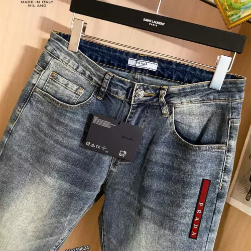 Cheap Prada Jeans For Men #1286307 Replica Wholesale [$48.00 USD] [ITEM#1286307] on Replica 