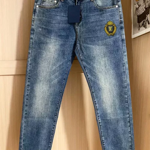 Cheap Louis Vuitton LV Jeans For Men #1286310 Replica Wholesale [$48.00 USD] [ITEM#1286310] on Replica 