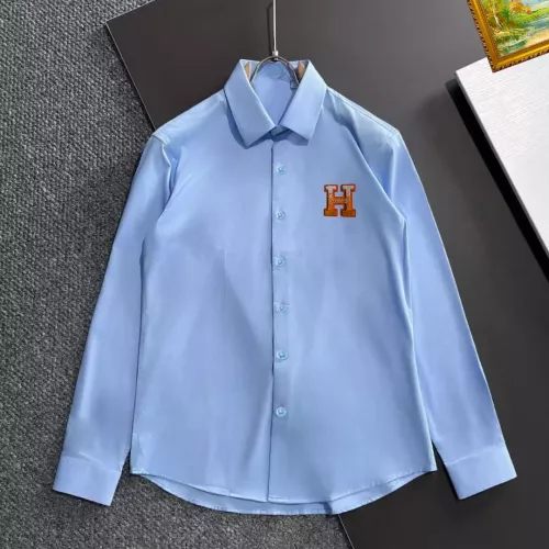 Cheap Hermes Shirts Long Sleeved For Unisex #1286331 Replica Wholesale [$40.00 USD] [ITEM#1286331] on Replica Hermes Shirts