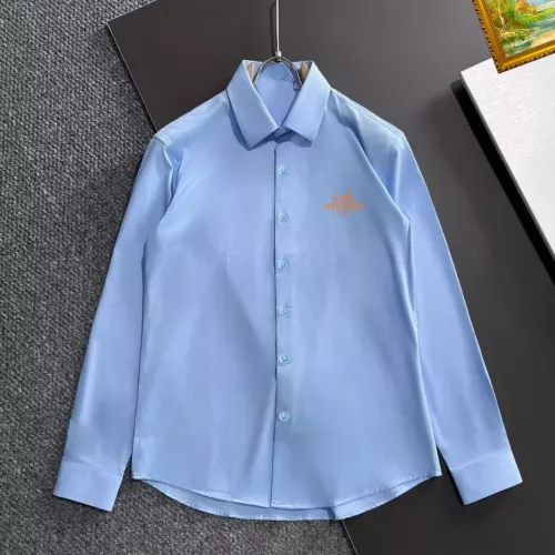 Cheap Hermes Shirts Long Sleeved For Unisex #1286447 Replica Wholesale [$40.00 USD] [ITEM#1286447] on Replica Hermes Shirts