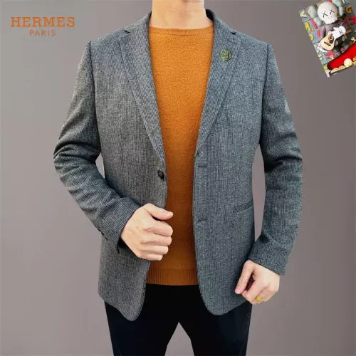 Cheap Hermes Jackets Long Sleeved For Men #1286476 Replica Wholesale [$68.00 USD] [ITEM#1286476] on Replica Hermes Jackets