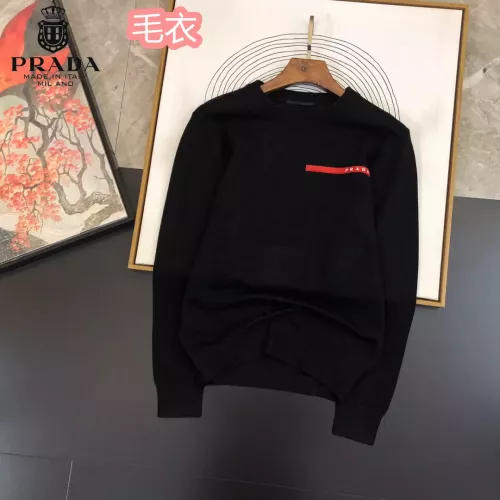 Cheap Prada Sweater Long Sleeved For Men #1286514 Replica Wholesale [$42.00 USD] [ITEM#1286514] on Replica Prada Sweater