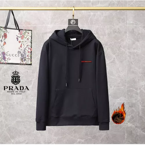 Prada Hoodies Long Sleeved For Men #1286606