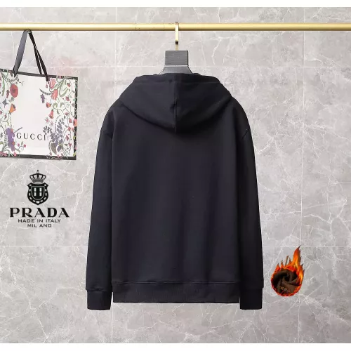 Cheap Prada Hoodies Long Sleeved For Men #1286610 Replica Wholesale [$45.00 USD] [ITEM#1286610] on Replica Prada Hoodies