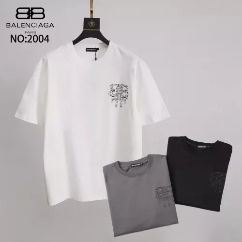 Cheap Balenciaga T-Shirts Short Sleeved For Men #1286642 Replica Wholesale [$32.00 USD] [ITEM#1286642] on Replica Balenciaga T-Shirts