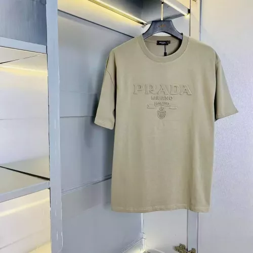 Prada T-Shirts Short Sleeved For Men #1286645