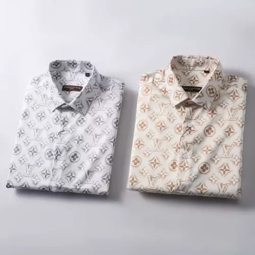 Cheap Louis Vuitton LV Shirts Long Sleeved For Men #1286665 Replica Wholesale [$45.00 USD] [ITEM#1286665] on Replica Louis Vuitton LV Shirts