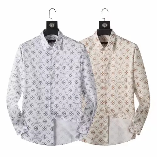 Cheap Louis Vuitton LV Shirts Long Sleeved For Men #1286666 Replica Wholesale [$45.00 USD] [ITEM#1286666] on Replica Louis Vuitton LV Shirts