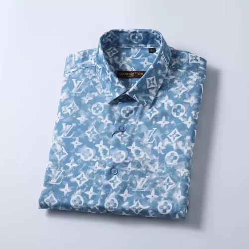 Cheap Louis Vuitton LV Shirts Long Sleeved For Men #1286667 Replica Wholesale [$45.00 USD] [ITEM#1286667] on Replica Louis Vuitton LV Shirts