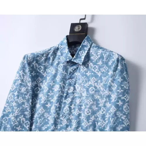 Cheap Louis Vuitton LV Shirts Long Sleeved For Men #1286667 Replica Wholesale [$45.00 USD] [ITEM#1286667] on Replica Louis Vuitton LV Shirts