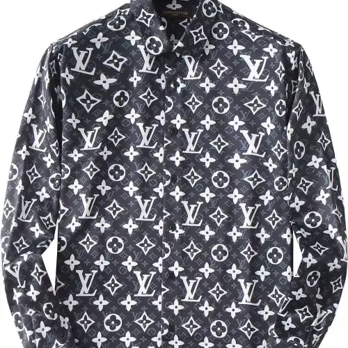 Louis Vuitton LV Shirts Long Sleeved For Men #1286669