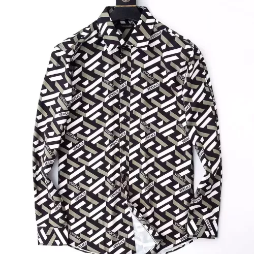 Versace Shirts Long Sleeved For Men #1286680