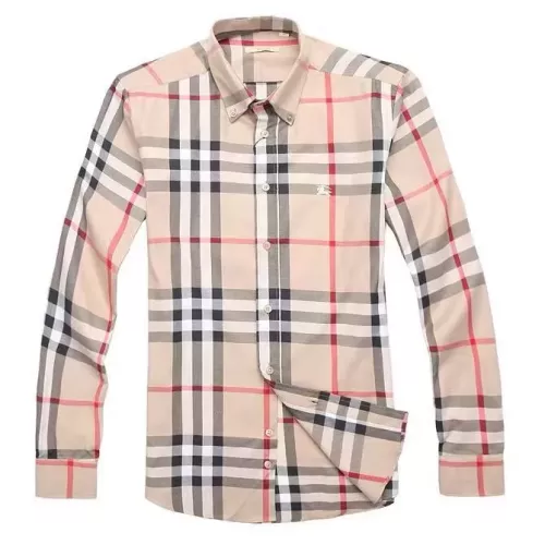 Burberry Shirts Long Sleeved For Men #1286683