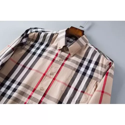 Cheap Burberry Shirts Long Sleeved For Men #1286684 Replica Wholesale [$42.00 USD] [ITEM#1286684] on Replica Burberry Shirts