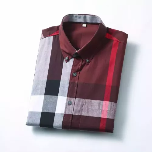 Cheap Burberry Shirts Long Sleeved For Men #1286686 Replica Wholesale [$42.00 USD] [ITEM#1286686] on Replica Burberry Shirts