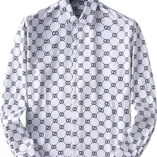 Gucci Shirts Long Sleeved For Men #1286692