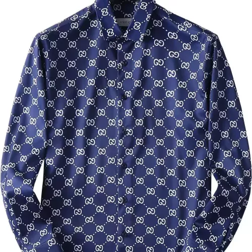 Gucci Shirts Long Sleeved For Men #1286694