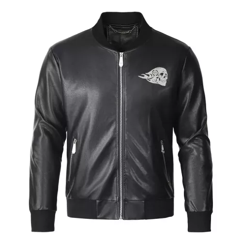 Cheap Philipp Plein PP Jackets Long Sleeved For Men #1286772 Replica Wholesale [$88.00 USD] [ITEM#1286772] on Replica Philipp Plein PP Jackets