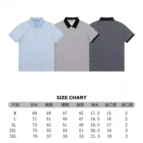 Cheap Christian Dior T-Shirts Short Sleeved For Men #1286928 Replica Wholesale [$39.00 USD] [ITEM#1286928] on Replica Christian Dior T-Shirts