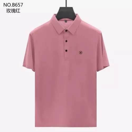 Cheap Hermes T-Shirts Short Sleeved For Men #1286984 Replica Wholesale [$40.00 USD] [ITEM#1286984] on Replica Hermes T-Shirts