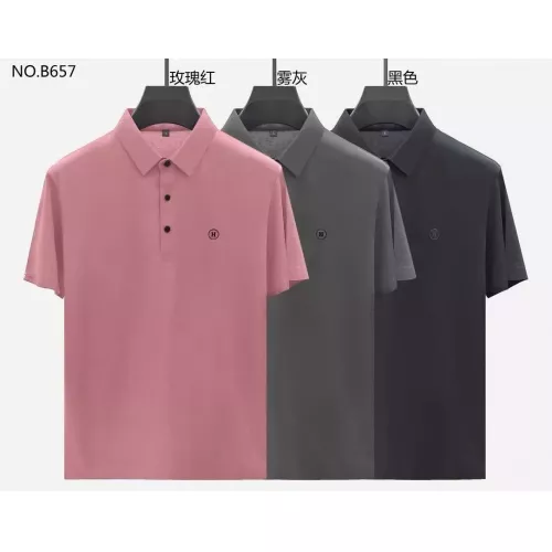 Cheap Hermes T-Shirts Short Sleeved For Men #1286984 Replica Wholesale [$40.00 USD] [ITEM#1286984] on Replica Hermes T-Shirts