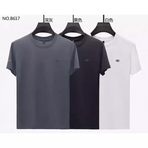 Cheap Salvatore Ferragamo T-Shirts Short Sleeved For Men #1287021 Replica Wholesale [$38.00 USD] [ITEM#1287021] on Replica Salvatore Ferragamo T-Shirts