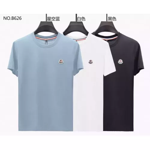 Cheap Moncler T-Shirts Short Sleeved For Men #1287032 Replica Wholesale [$38.00 USD] [ITEM#1287032] on Replica Moncler T-Shirts