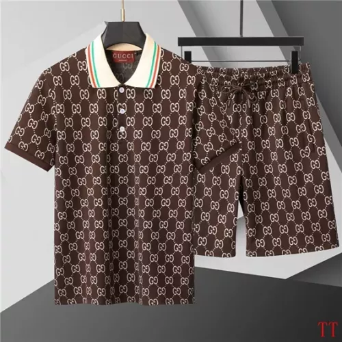 Gucci Tracksuits Short Sleeved For Men #1287107