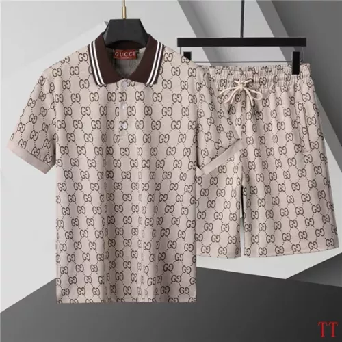 Gucci Tracksuits Short Sleeved For Men #1287127