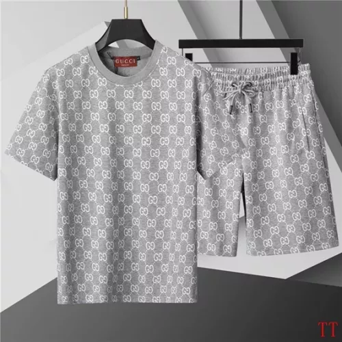 Gucci Tracksuits Short Sleeved For Men #1287128