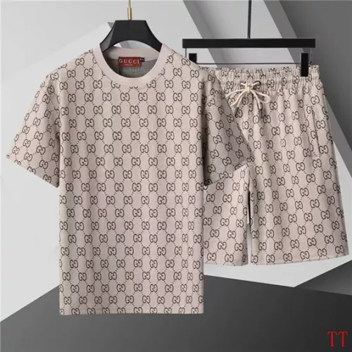 Gucci Tracksuits Short Sleeved For Men #1287129