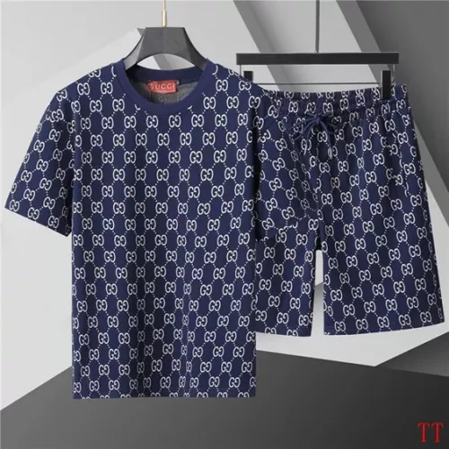 Gucci Tracksuits Short Sleeved For Men #1287131