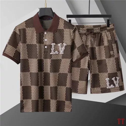 Louis Vuitton LV Tracksuits Short Sleeved For Men #1287134