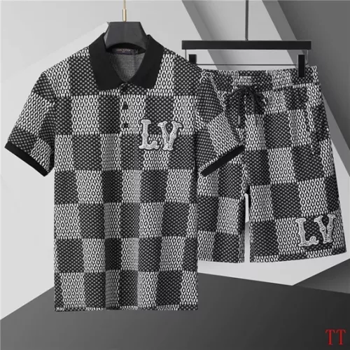 Louis Vuitton LV Tracksuits Short Sleeved For Men #1287135