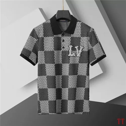 Cheap Louis Vuitton LV Tracksuits Short Sleeved For Men #1287135 Replica Wholesale [$68.00 USD] [ITEM#1287135] on Replica Louis Vuitton LV Tracksuits