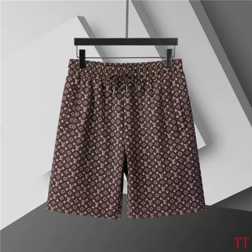 Cheap Louis Vuitton LV Tracksuits Short Sleeved For Men #1287136 Replica Wholesale [$68.00 USD] [ITEM#1287136] on Replica Louis Vuitton LV Tracksuits