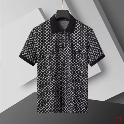 Cheap Louis Vuitton LV Tracksuits Short Sleeved For Men #1287137 Replica Wholesale [$68.00 USD] [ITEM#1287137] on Replica Louis Vuitton LV Tracksuits