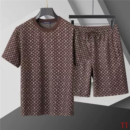 Louis Vuitton LV Tracksuits Short Sleeved For Men #1287138