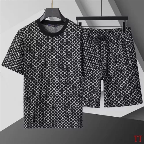 Louis Vuitton LV Tracksuits Short Sleeved For Men #1287139